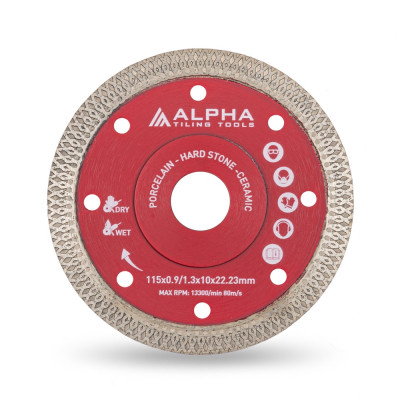 Alpha Cyclone Outdoor Porcelain Blade 115x22.23mm