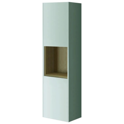 Lucca 140cm Tall Bathroom Cabinet Grey