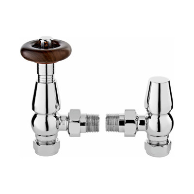 Camden Valve Set (Straight) - Chrome