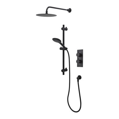 Merit Shower System/Column - Matt Black