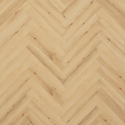 Laminate Flooring - 12mm Milano Herringbone 4V AC5 Rosso Oak 60x10cm