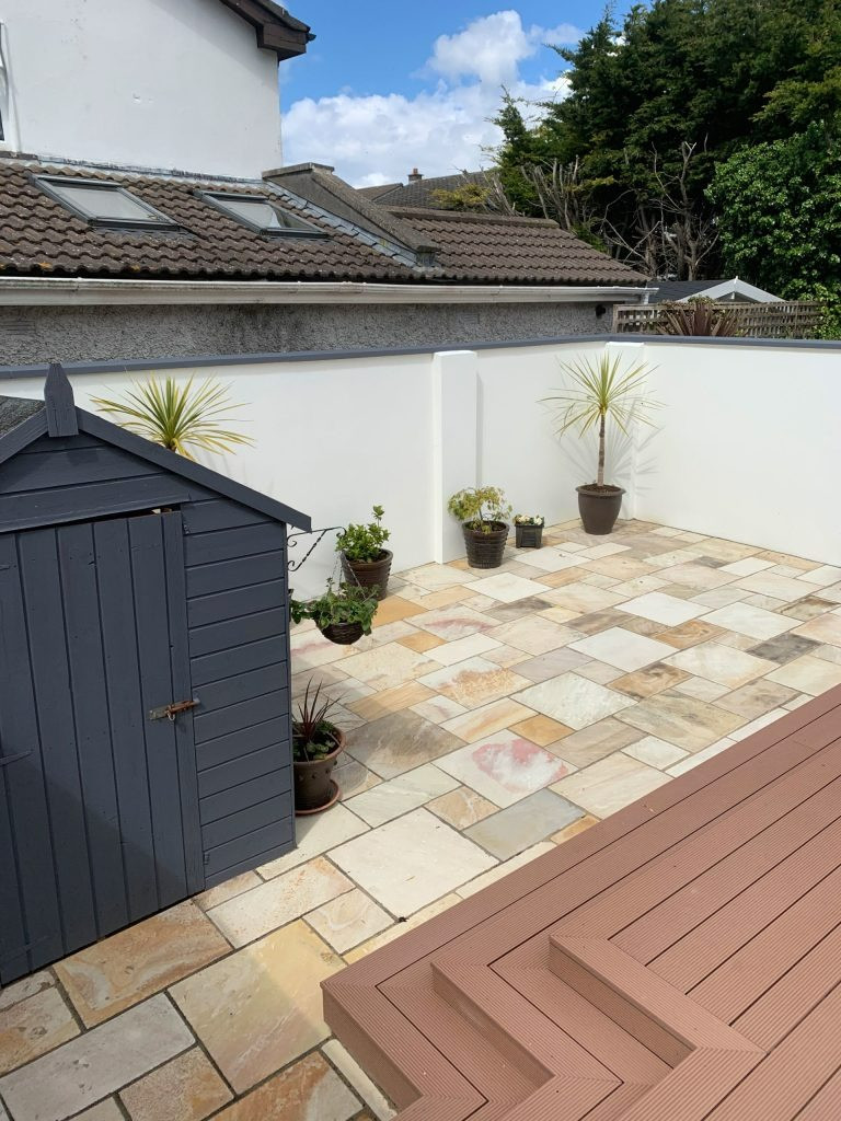 Mint Sandstone Paving Slab