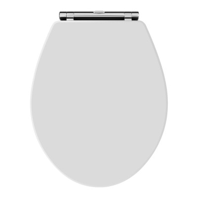 Fitzroy Coloured Soft Close Wooden Seat - White