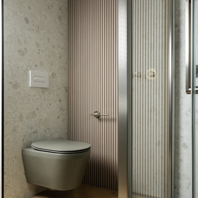 18mm Woodlux Bamboo-Effect Wall Panel Grey 275x15cm