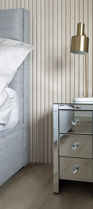 contemporary bedroom wall panels
