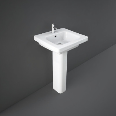 Resort Basin (1 Tap Hole) - White 500mm