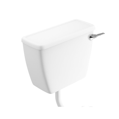 Kota Low Level Lever Cistern (SISO) - White
