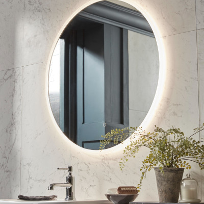 Beta Touch-Control Illuminated Round Mirror 60cm