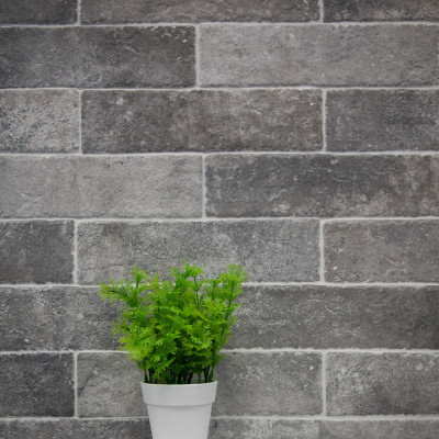 Jerica Brick Slip Mix Gris Porcelain Tile 28x7.5cm
