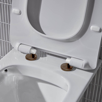 Loft Cover Cap (Seat Hinge) - Brushed Bronze