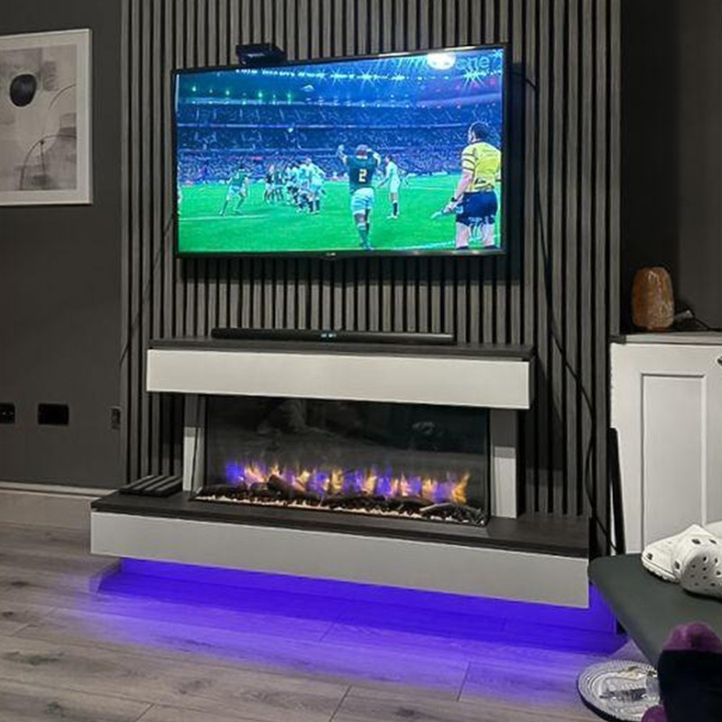 Acoustic wall panels for sound absorption in home theater