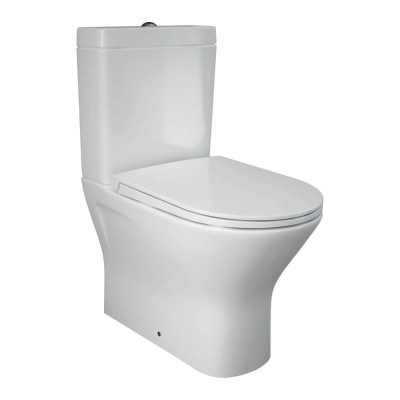 "Resort Close Coupled WC (Comfort Height, Fully Enclosed) - White"