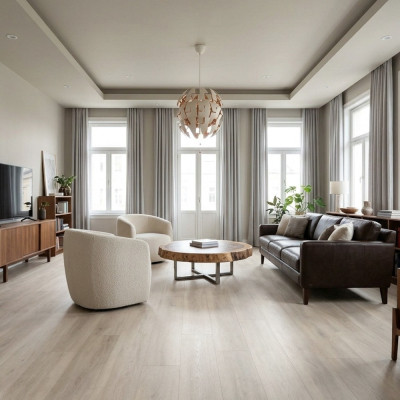 SPC Vinyl Flooring - Clover Oak 152.4x22.9cm