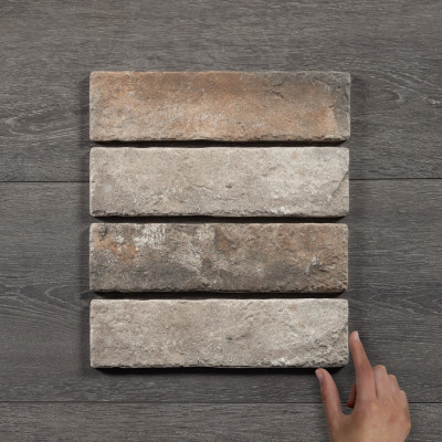 Jerica Brick Slip Mix Porcelain Tile 28x7.5cm
