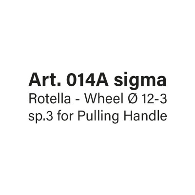 Spare Sigma 14A 12mm Wheel