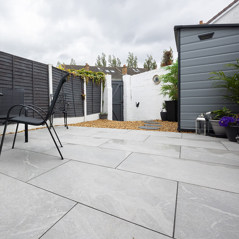 Safe, non-slippery tiles for outdoor areas, perfect for patios and walkways.