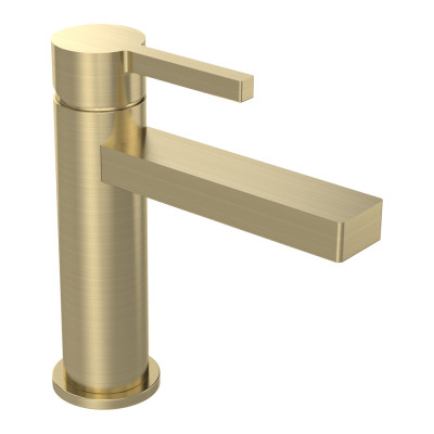 Cohort Basin Mono Mixer - Brushed Brass