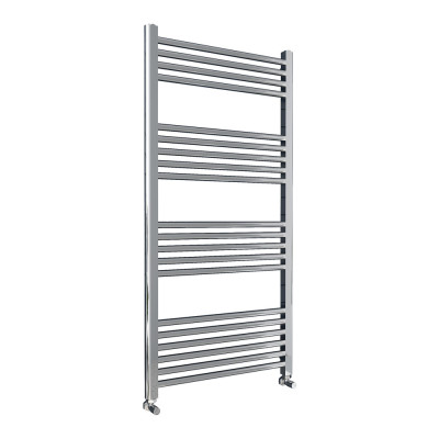 HD22 Heated Towel Rail (Ladder - Flat) - Chrome 1200x600mm