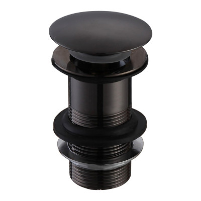 Accessories Basin Waste (Unslotted) - Matt Black