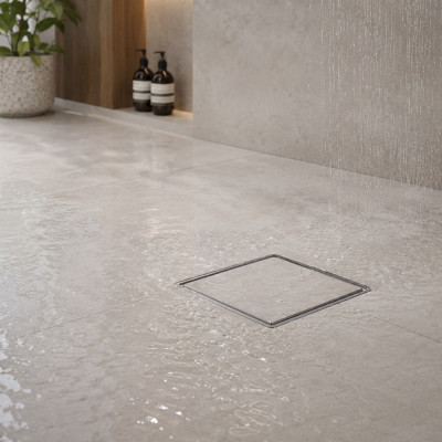 "Floor Drains Floor Drain (Tiling Flange, Tileable Cover) 150mm"