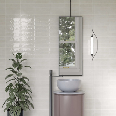 Metro Vibe White Metro Gloss Wall Tile 30x7.5cm