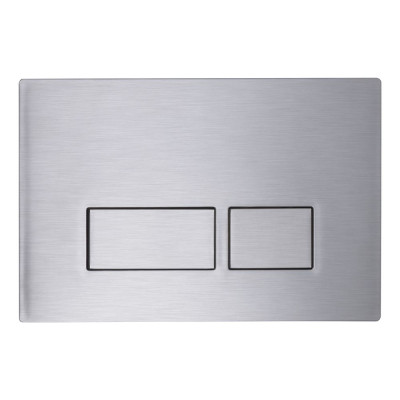 Square Stainless Steel Flush Plate 13.7x21cm