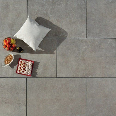 Outdoor Luna Cool Grey Matt Porcelain Tile 120x60cm
