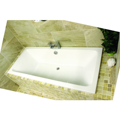 Q Bath Single Ended Bath - White 1700x700mm