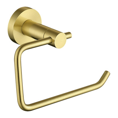 Erla Toilet Roll Holder - Brushed Brass