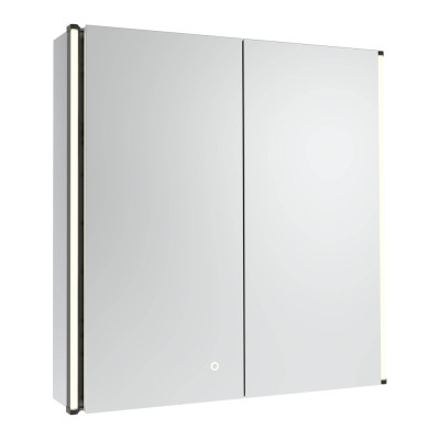 "Facade Mirror Cabinet (Double Door, Recessed) 650x600mm"