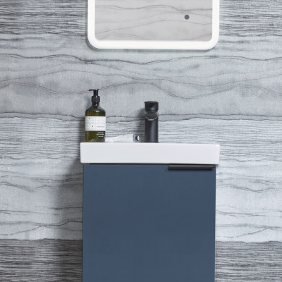 Cadence Floor Standing Cloakroom Unit - Oxford Blue 400mm