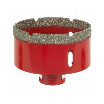 Tile Diamond Dry Cutting Drill Bit M14 80mm