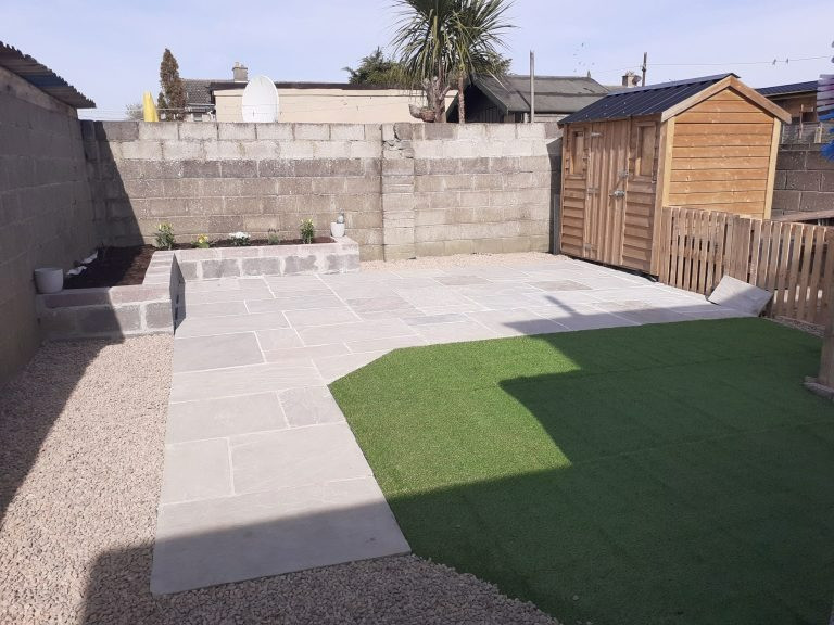 Kota Green Limestone Paving Slab