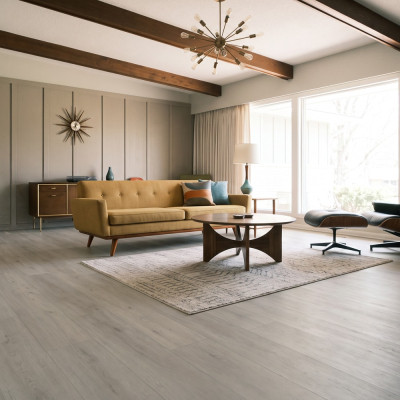 SPC Vinyl Flooring - Dakota Oak 152.4x22.9cm