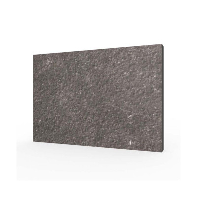 Outdoor Porcelain Cobble Pierre Black Textured Tile 30x20cm