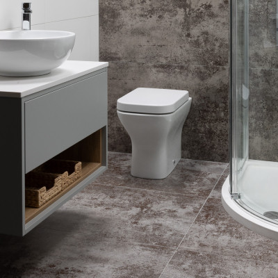 Milkyway Silver Grange Travertine-Effect Matt Porcelain Tile 120x60cm