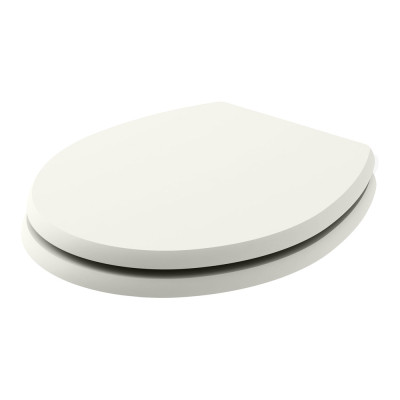 Fitzroy Coloured Soft Close Wooden Seat - Pointing White