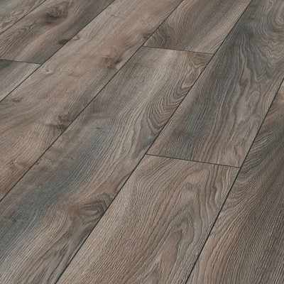 Laminate Flooring - 12mm Mammut 4V AC5 Macro Oak Grey 185x19cm