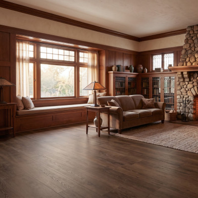 SPC Vinyl Flooring - Ashford Oak 152.4x22.9cm