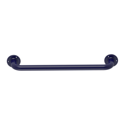 Metal Range (35mm dia) Grab Rail - Blue 600mm