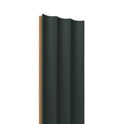 18mm Woodlux Forest Green End Piece B 280x14cm