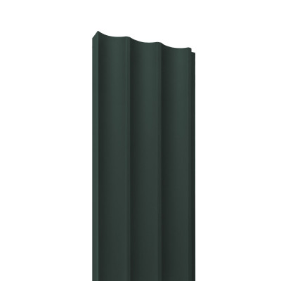 18mm Woodlux Forest Green End Piece A 280x14cm