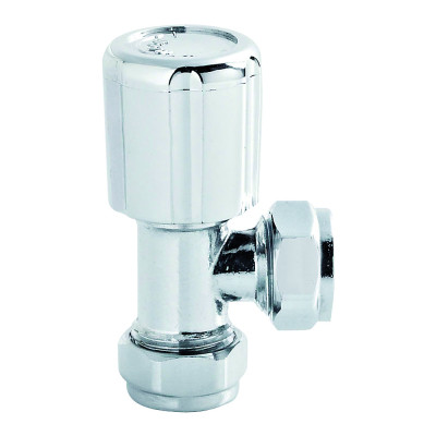 Chrome Valve Set (Angled)