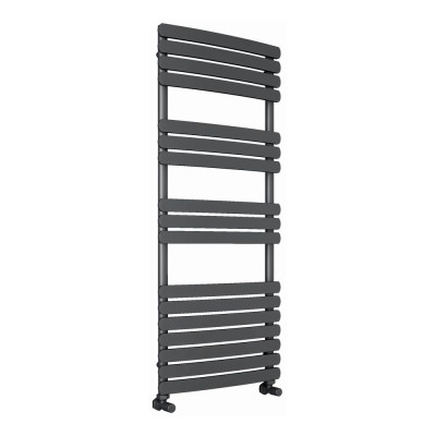 Venezia Gunmetal Grey Heated Towel Rail 120x50cm