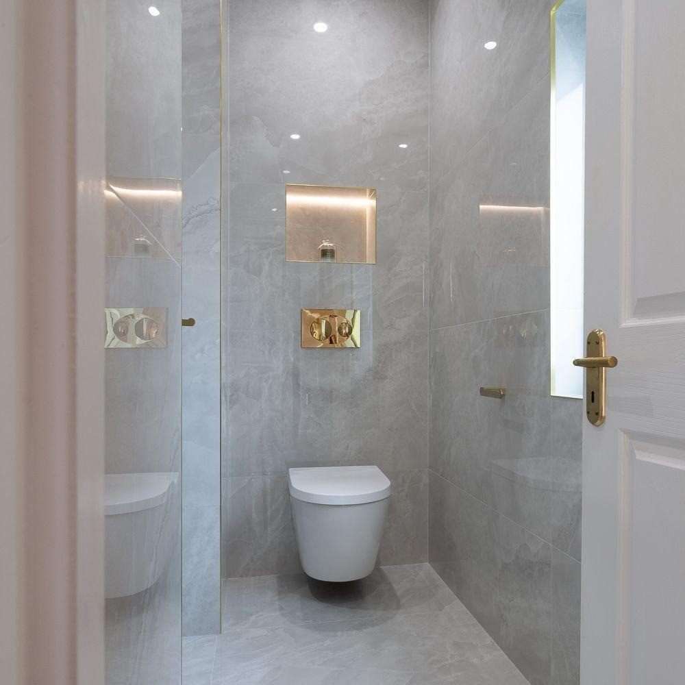 Large format tiles for bathroom | www.tilemerchant.ie