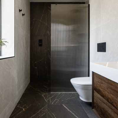 Agora Midnight Marble-Effect Matt Porcelain Tile 120x60cm