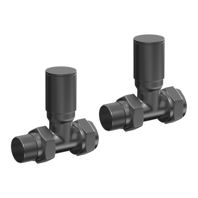 Gunmetal Grey Valve Set (Straight)