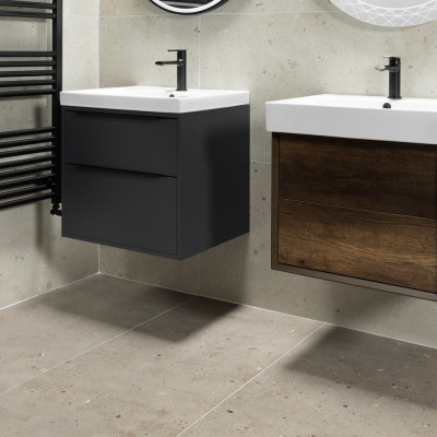 Galaxy Ash Carving Limestone-Effect Lustre Porcelain Tile 120x60cm