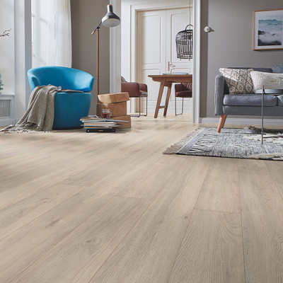 Laminate Flooring - 12mm Penthouse 4V AC5 Elba Oak Titan 138x19cm