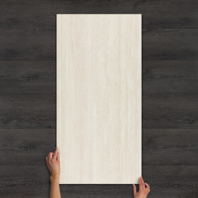Roma Travertine-Effect Matt Porcelain Tile 120x60cm